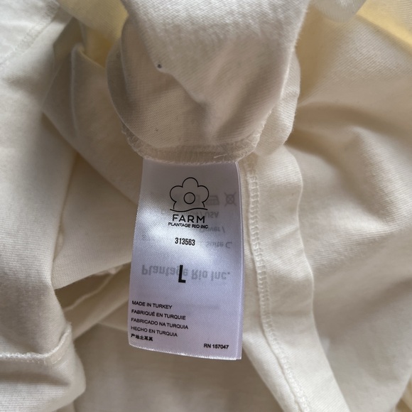 Farm Rio - Nature is the Future embroidered Sleeveless T-Shirt - Picture 6 of 7